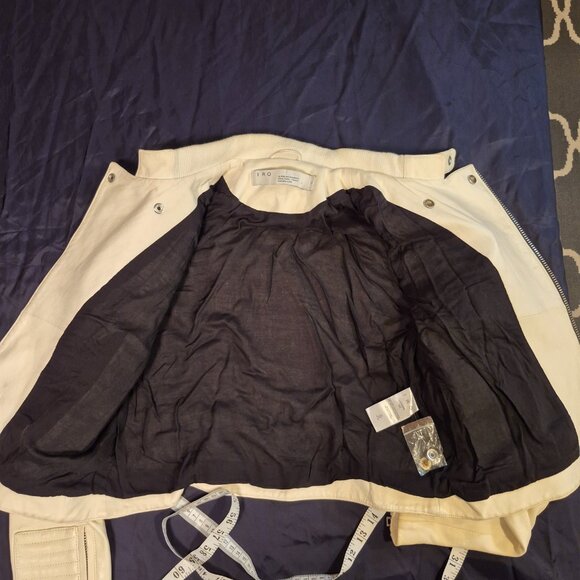 IRO off-white leather jacket - Picture 12 of 16